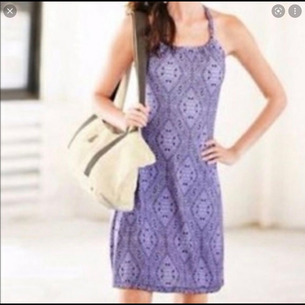 prAna Quinn Dress Lavender S (est.) - Picture 8 of 8